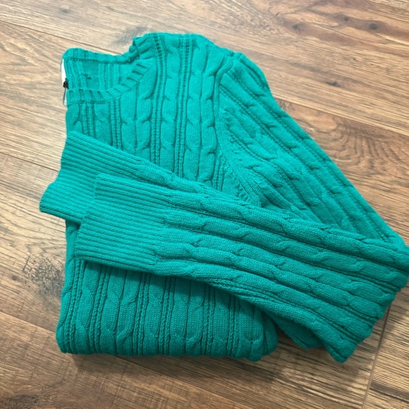 Green Knit Sweater - Picture 2 of 3